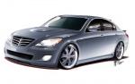 Hyundai Genesis Sedan High-Performance by RKSport 2008 года